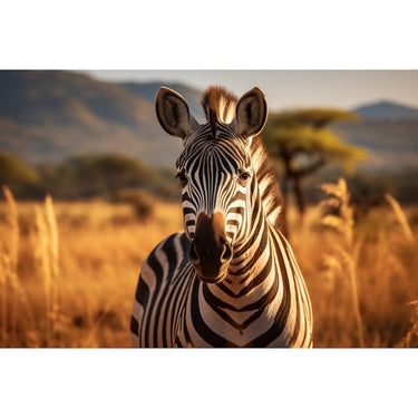 Big Zebra Painting